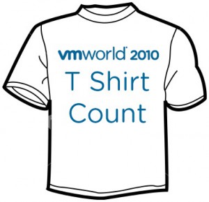 vmworld 2010 t-shirt count